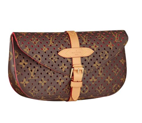 Louis Vuitton Saumur Flore Monogram Clutch Louis Vuitton Saumur Flore Monogram Clutch