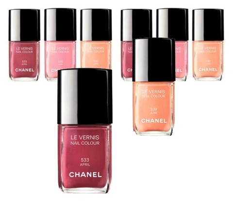 Chanel Nagellack Spring Look - April. Mai, Juni