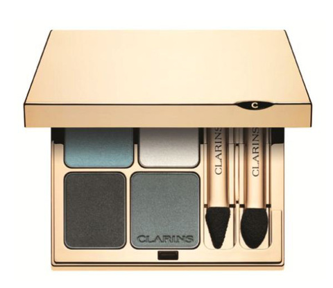 Clarins Lidschatten Quartett Blue Sky