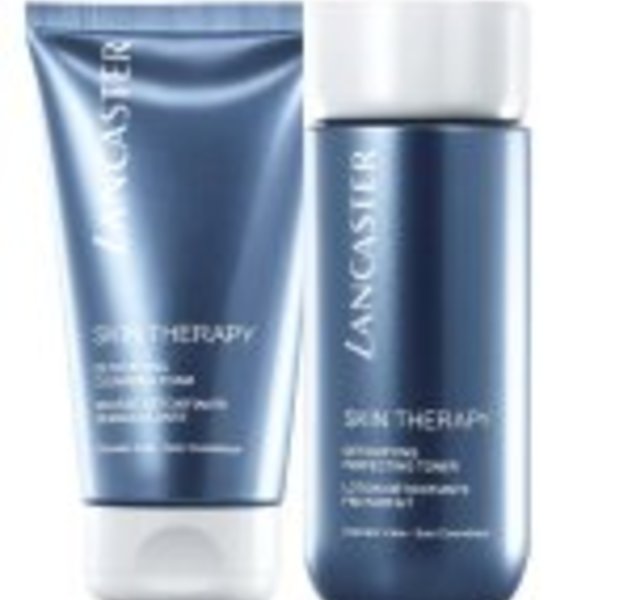 Lancaster Skin Therapy Detoxifxing Cleasing Foam und Perfecting Toner