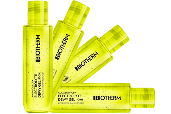 Mit dem Electrolyte Dewy Gel bringt Biotherm erstmals gezielt Elektrolyte in die Gesichtspflege  und nimmt damit eine Vorreiterrolle ein 