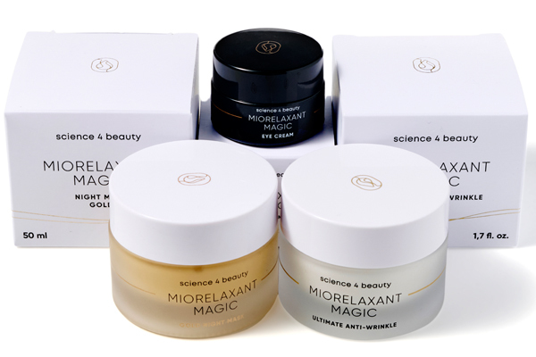 Science4Beauty empfiehlt seine Hautpflegeprodukte begleitend zur Anwendung von Botulinumtoxin sowie als Alternative zu Botox. 