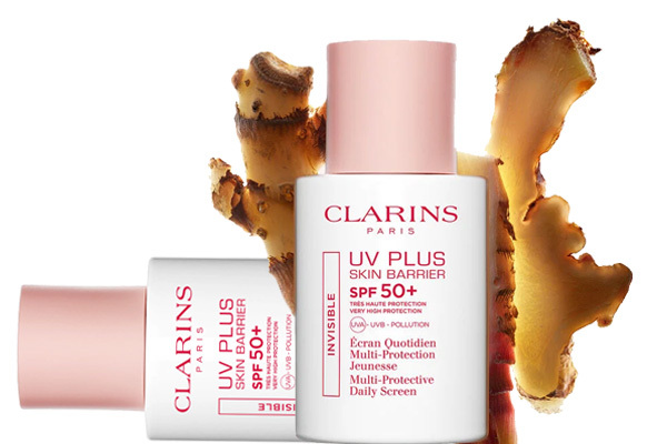 UV Plus Skin Barriere  verbindet klassischen UV-Schutz mit einem urbanen Schutzschild für die Haut.