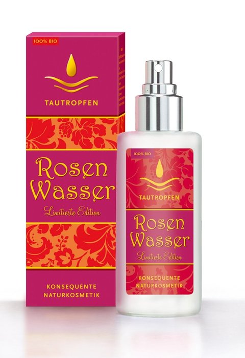 Tautropfen Rosen Wasser Tautropfen Rosen Wasser