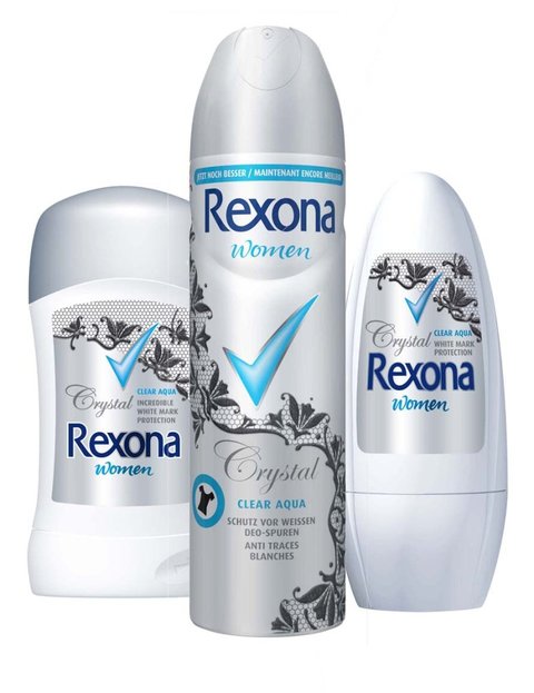 Rexona Woman Crystal Clear Aqua