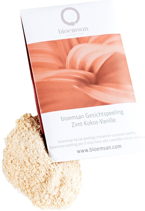 Bioemsan Gesichtspeeling Zimt-Kokos-Vanille Bioemsan Gesichtspeeling Zimt-Kokos-Vanille
