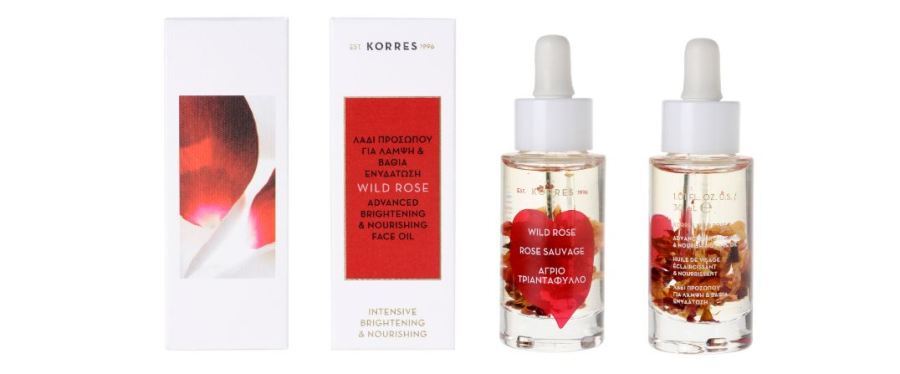KORRES Wild Rose Advanced Brightening & Nourishing Face Oil KORRES Wild Rose Advanced Brightening & Nourishing Face Oil