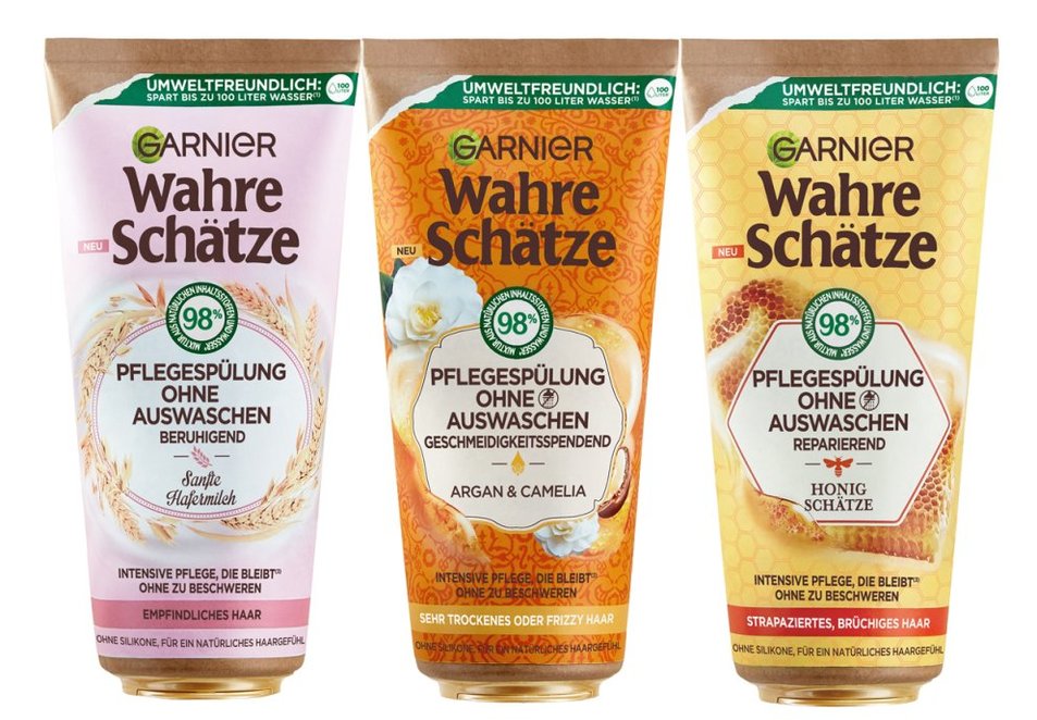 Garnier Wahre Scjhätze Pflegespülung ohne Auswaschen