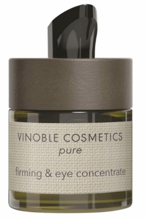 Vinboble Cosmetics Pure firming &amp; eye concentrate - Straffendes Anti-Aging Wirkstoff-Konzentrat für Gesicht, Hals und Augenpartie. 