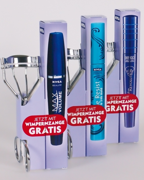 Nivea Mascara Set mit Wimpernzange Nivea Mascara Set mit Wimpernzange