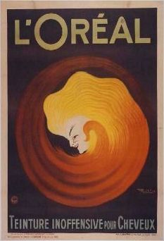 Erstes Werbeposter von L'Oreal 1910