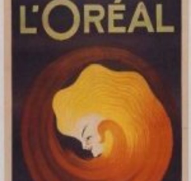 Das erste Firmenposter von L'Oreal 1910