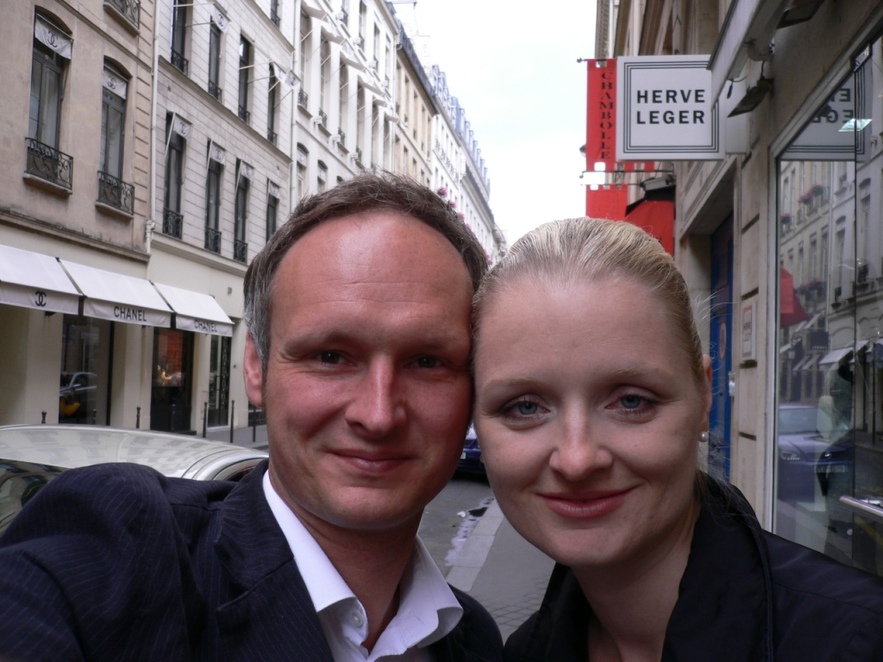 Ehepaar Hellein in Paris Ehepaar Hellein in Paris