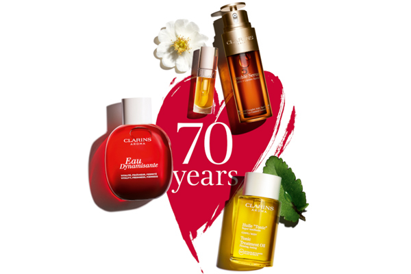 Clarins 70 jahre 2