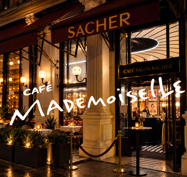 Das Café Mademoiselle im Salon Sacher in Wien
