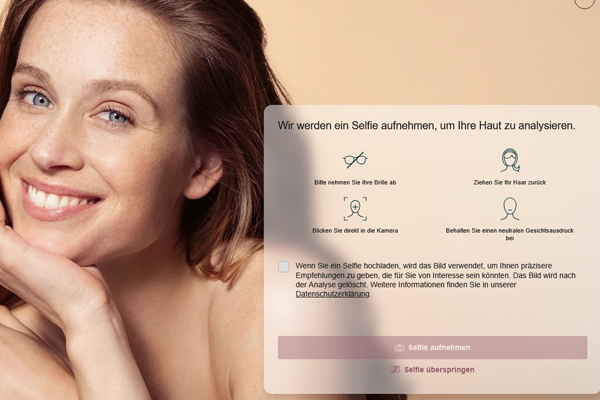 Digitale Hautberatung bezieht neben den Hautproblemen auf den Lebensmittelpunkt mit ein.