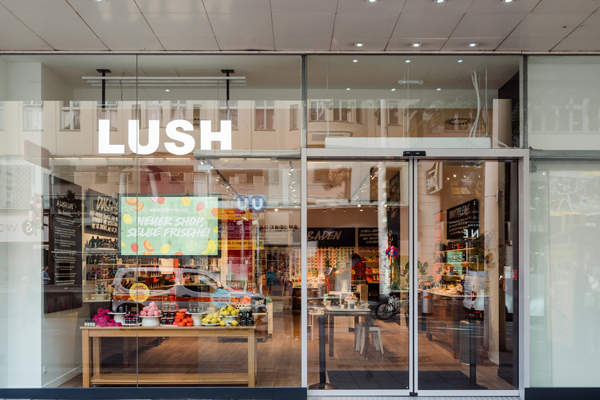 Der neue Lush Store in der Mariahilfer Strasse in Wien