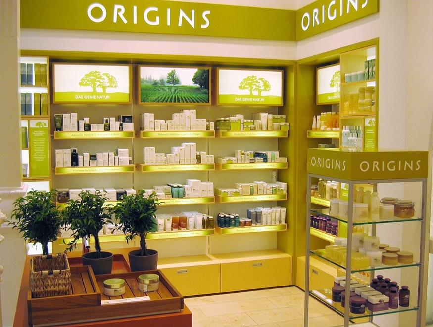 Origins Store bei Douglas House of Beauty Wien Origins Store bei Douglas House of Beauty Wien
