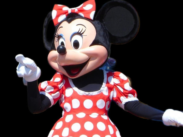 Minnie Mouse - Kultikone  mit Schleife