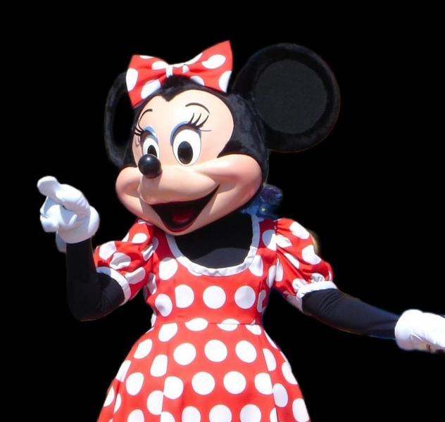 Minnie Mouse - Kultikone  mit Schleife