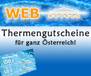 Webhotels, Thermengutscheine