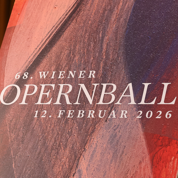 Das Sujet des Opernballs 2026 von Arnulf Rainer