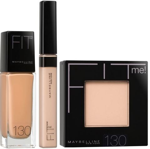 Maybelline Jade Fit me Makeup, Concealer und Puder Maybelline Jade Fit me Makeup, Concealer und Puder