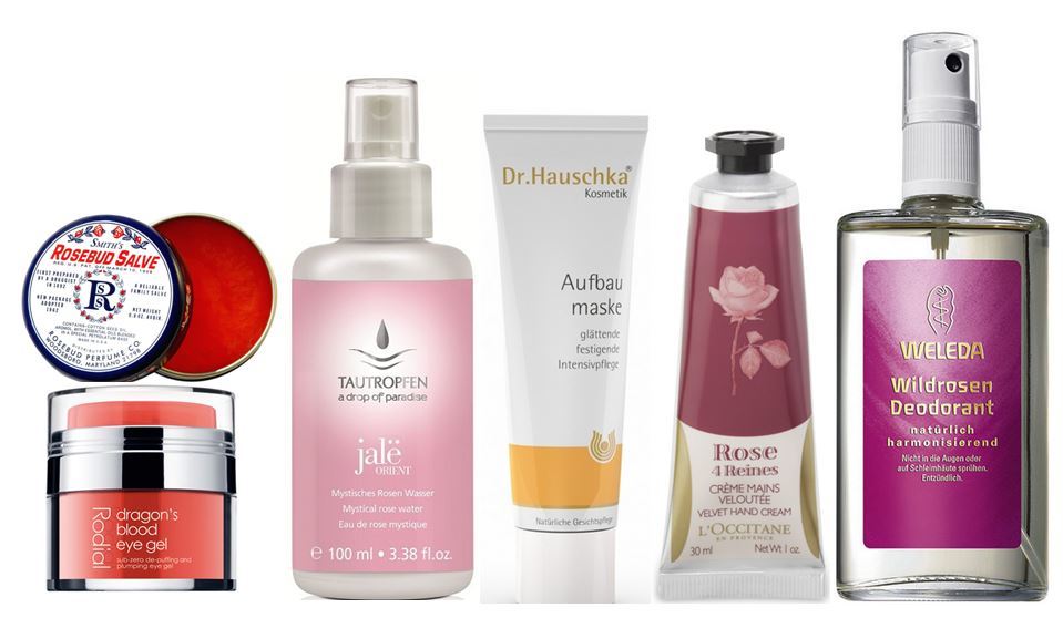 Produkte mit Rosenwasser Produkte mit Rosenwasser