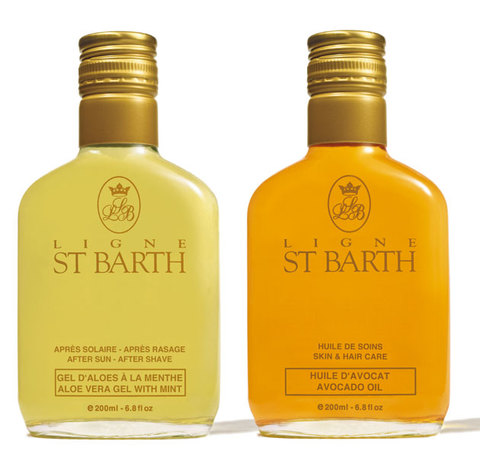 Ligne St Barth Avocado Öl und Aloe Minze Gel